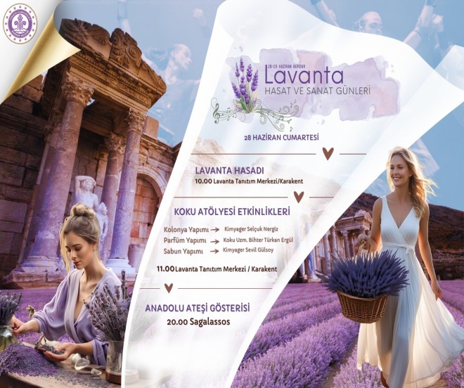 Lavanta Hasat ve Sanat Festivali 1. Gn 28 Haziran 2025 